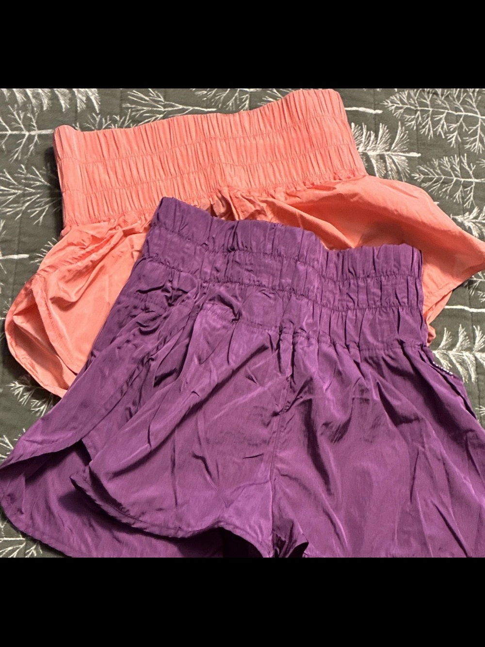 FP Movement by Free People Coral and Purple Athletic Shorts